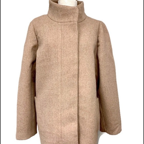 J Crew Factory City Cocoon Coat Plus Size - Picture 2 of 4